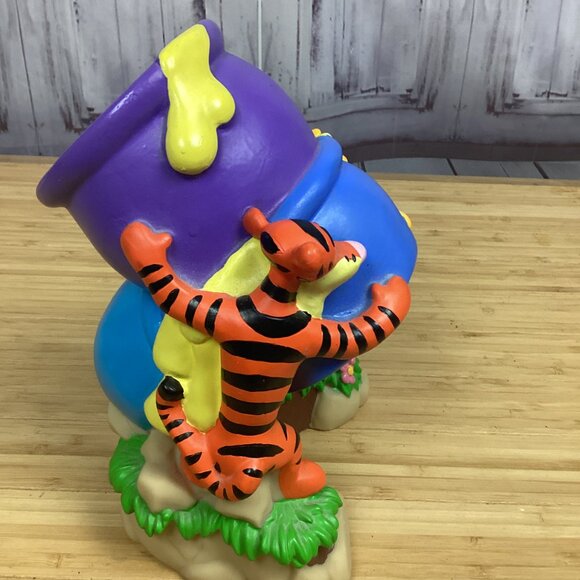 Vintage Disney Winnie the Pooh & Tigger Too Honey Pot Paper Cup Holder Dispense - Picture 5 of 10